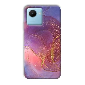 Sparkling Marble Phone Customized Printed Back Cover for Realme C30s