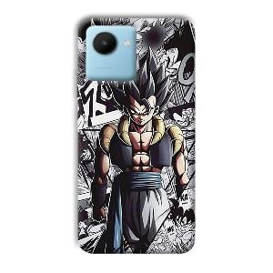 Goku Phone Customized Printed Back Cover for Realme C30s