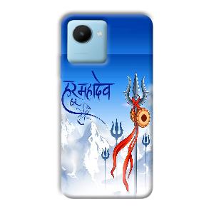 Mahadev Phone Customized Printed Back Cover for Realme C30s