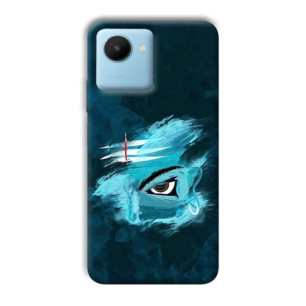 Shiva's Eye Phone Customized Printed Back Cover for Realme C30s