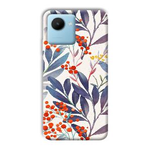 Cherries Phone Customized Printed Back Cover for Realme C30s
