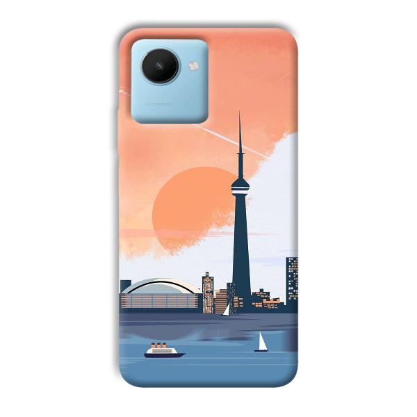 City Design Phone Customized Printed Back Cover for Realme C30s