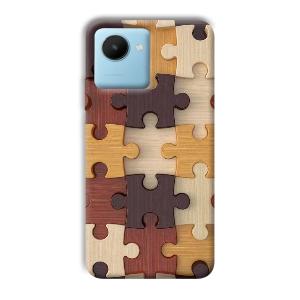 Puzzle Phone Customized Printed Back Cover for Realme C30s