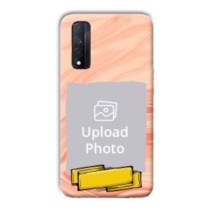 Pink Design Customized Printed Back Cover for Realme Narzo 30