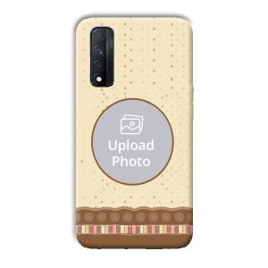Brown Design Customized Printed Back Cover for Realme Narzo 30