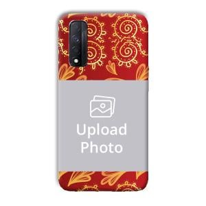 Red Design Customized Printed Back Cover for Realme Narzo 30