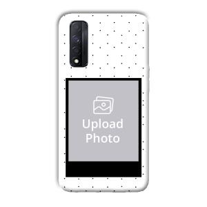 White Background  Customized Printed Back Cover for Realme Narzo 30