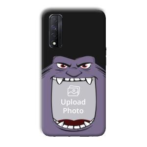 Purple Monster Customized Printed Back Cover for Realme Narzo 30