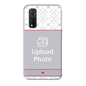 Fabric Print Customized Printed Back Cover for Realme Narzo 30