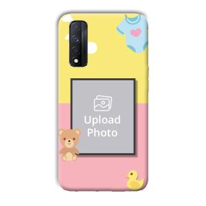 Teddy Bear Baby Design Customized Printed Back Cover for Realme Narzo 30