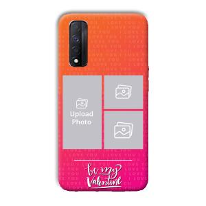 To My Valentine Customized Printed Back Cover for Realme Narzo 30