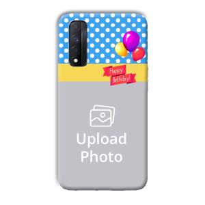 Happy Birthday Customized Printed Back Cover for Realme Narzo 30