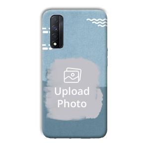 Waves Customized Printed Back Cover for Realme Narzo 30