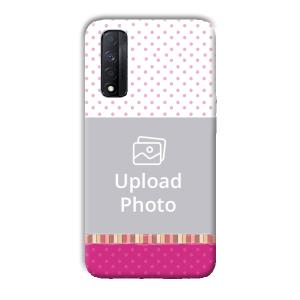 Baby Pink Design Customized Printed Back Cover for Realme Narzo 30