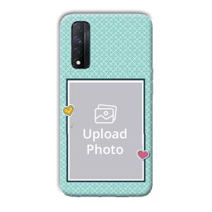 Sky Blue Customized Printed Back Cover for Realme Narzo 30