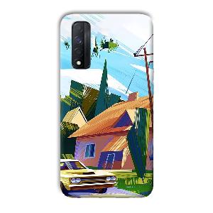 Car  Phone Customized Printed Back Cover for Realme Narzo 30