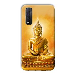 Golden Buddha Phone Customized Printed Back Cover for Realme Narzo 30
