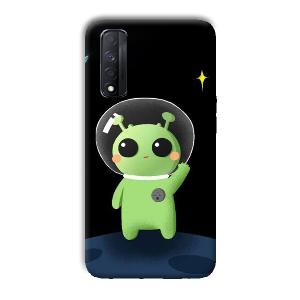 Alien Character Phone Customized Printed Back Cover for Realme Narzo 30