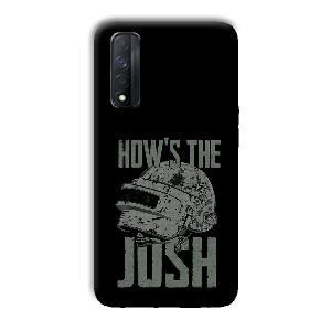 How's The Josh Phone Customized Printed Back Cover for Realme Narzo 30