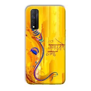 Ganpathi Prayer Phone Customized Printed Back Cover for Realme Narzo 30