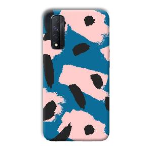 Black Dots Pattern Phone Customized Printed Back Cover for Realme Narzo 30