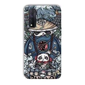Panda Q Phone Customized Printed Back Cover for Realme Narzo 30