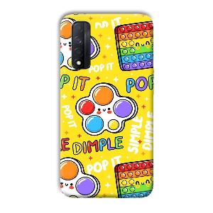 Pop It Phone Customized Printed Back Cover for Realme Narzo 30