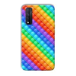 Colorful Circles Phone Customized Printed Back Cover for Realme Narzo 30