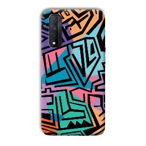 Patterns Phone Customized Printed Back Cover for Realme Narzo 30