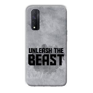Unleash The Beast Phone Customized Printed Back Cover for Realme Narzo 30