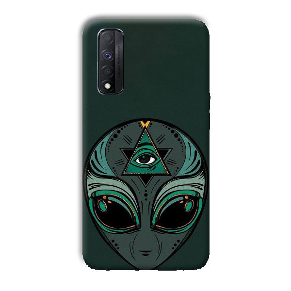 Alien Phone Customized Printed Back Cover for Realme Narzo 30