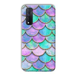 Mermaid Design Phone Customized Printed Back Cover for Realme Narzo 30