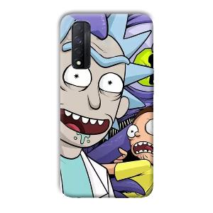 Animation Phone Customized Printed Back Cover for Realme Narzo 30