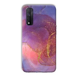 Sparkling Marble Phone Customized Printed Back Cover for Realme Narzo 30