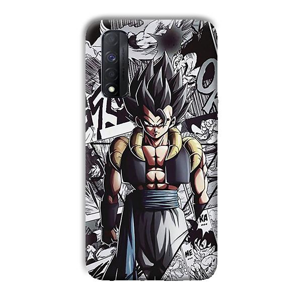 Goku Phone Customized Printed Back Cover for Realme Narzo 30