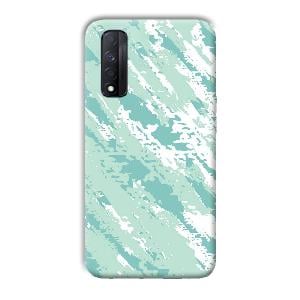 Sky Blue Design Phone Customized Printed Back Cover for Realme Narzo 30