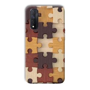 Puzzle Phone Customized Printed Back Cover for Realme Narzo 30