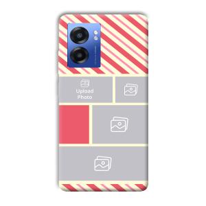 Diagnol Frame Customized Printed Back Cover for Realme Narzo 50 5G
