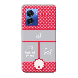 Little Hearts Customized Printed Back Cover for Realme Narzo 50 5G
