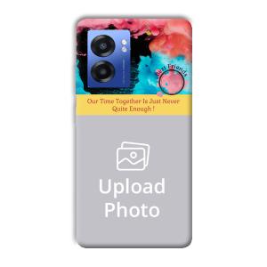 Best Friend Quote Customized Printed Back Cover for Realme Narzo 50 5G
