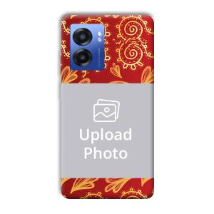 Red Design Customized Printed Back Cover for Realme Narzo 50 5G