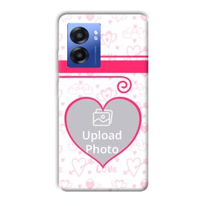 Hearts Customized Printed Back Cover for Realme Narzo 50 5G