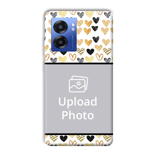 Small Hearts Customized Printed Back Cover for Realme Narzo 50 5G
