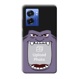 Purple Monster Customized Printed Back Cover for Realme Narzo 50 5G