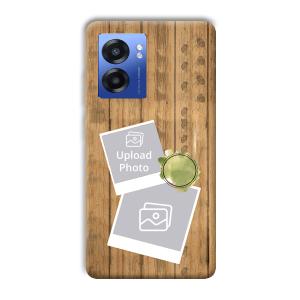 Wooden Photo Collage Customized Printed Back Cover for Realme Narzo 50 5G
