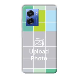 Grid Customized Printed Back Cover for Realme Narzo 50 5G