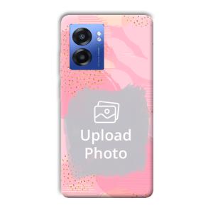 Sparkly Pink Customized Printed Back Cover for Realme Narzo 50 5G