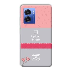 Pinkish Design Customized Printed Back Cover for Realme Narzo 50 5G