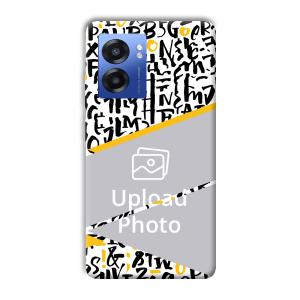 Letters Customized Printed Back Cover for Realme Narzo 50 5G