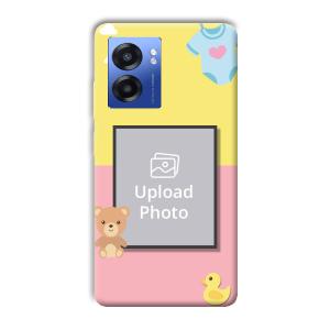 Teddy Bear Baby Design Customized Printed Back Cover for Realme Narzo 50 5G